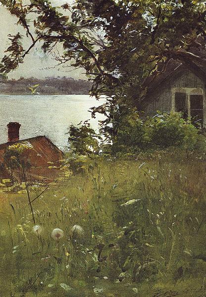 Anders Zorn Evening in June oil painting picture